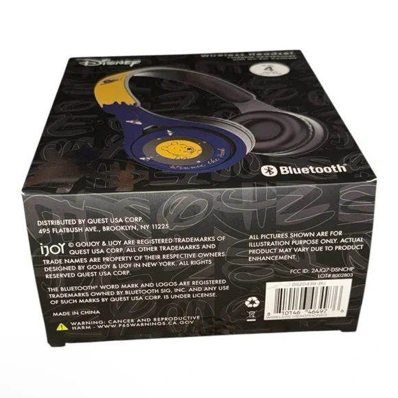 Winnie the Pooh Bluetooth Headphones NIB - Picture 4 of 4